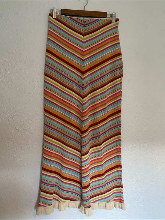 Double D Ranch Dresses & Skirts - Double D Ranch Striped Multicolor Maxi Skirt - Extra Small